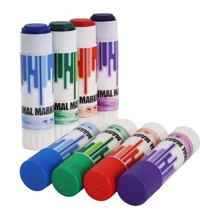 Livestock Marker Paint Pen 8PCS Animal Identification High Visibility Livestock Marking Paint Pen Livestock Prod,Cattle Marking Tools Paint For Marking Animal Skin