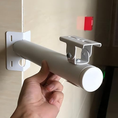Surveillance Security Camera Mount Bracket, CCTV Wall Mounting Bracket Stand Galvanized Tube Wall Corner Mount Bracket for Heavy-Duty Surveillance Camera