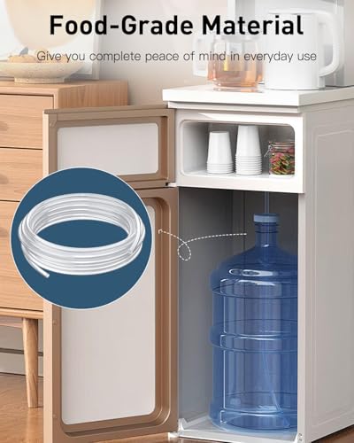 Pawfly 3 ft Food Grade Silicone Tubing, 3/16" ID x 5/16" OD, High Temp Pure Silicone Hose for Home Brewing Winemaking, Flexible Transparent Plastic Tubing, Silicone Pipe, Air Hose, Aquarium Tubing - size: 3 FT, style: 3/16" ID x 5/16" OD