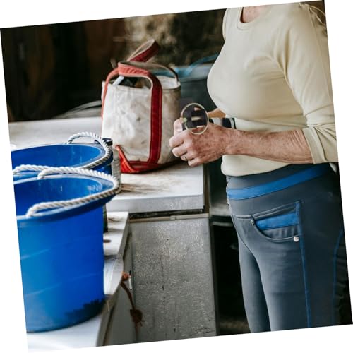 Heavy Duty Steel Bucket Hook Quick Release Bucket Hanger Featuring Safety Pin Black Steel Construction for Horse Stalls and Livestock Feeding for Barn Utility Needs