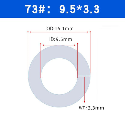 Silicone Tubing 3/8" ID*5/8"OD*5m, Peristaltic Pump Tubing,food grade High-temperature resistant & wear-resistant transparent silicone hose, made with platinum curing process,73# - size: 3/8"IDx5/8"OD, style: 5meter