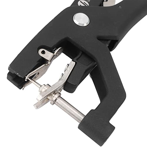Livestock Tag Applicator Alloy Steel Automatic Hydraulic Tag Pliers for Farm Animals Cattle Sheep Pig Goat