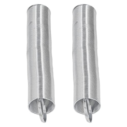 FLEXMAN 2Pcs Electric Fence Spring Gates, 16 Feet Tension Stainless Steel Livestock Fence Spring, Fence Gate Spring for Farms Ranches