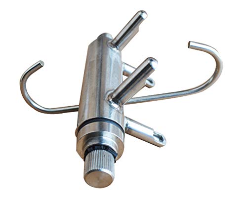 TECHTONGDA Iron Milk Claw for Piston Milking Machine milker Cow