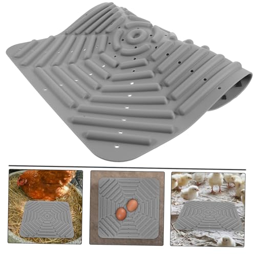 Hemoton Nesting Pads for Chicken Coop Chicken Nesting Box Pads Silicone Easy Clean and Wear-Resistant