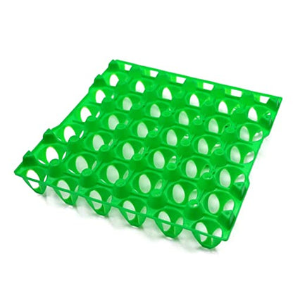 harayaa 20Pcs Egg Trays Egg Flats Transport Stackable Poultry Crate Incubator Egg Tray Chicken Egg Tray for Turkey Dove Pigeon Fridge Kitchen
