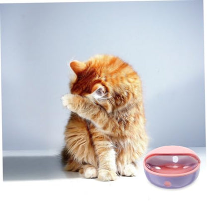 WOONEKY Small Pet Feeder with Pacifiers Spout Spillproof Milk Bowl for Puppies and Kittens Durable Material Versatile Design for Cats and Dogs for Newborn Pets