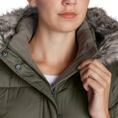 Eddie Bauer Women's Down-outerwear-coats - color: Black, size: 1X