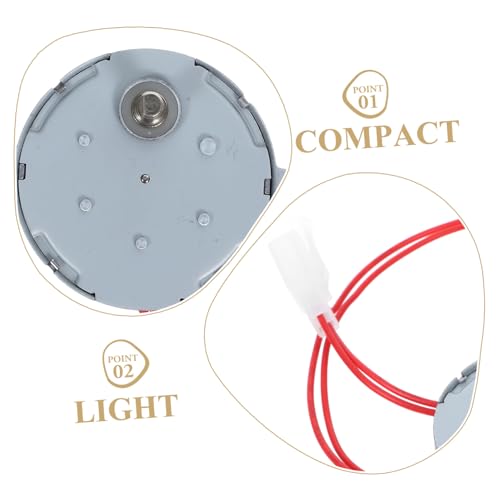 Toyvian Egg Turner Motor for Incubator Automatic Replacement Part Easy Installation Fits Models Precision Rotation for Healthy Convenient Incubator Accessory