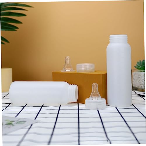 GALPADA Portable 250ml Pig Milk Feeding Bottle for Piglets and Lambs Silicone Teat Lid Small Animal Supplies for Easy Nursing