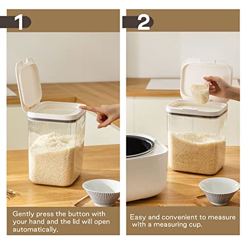 Flour Storage Container - 2.8L Keep Your Flour Fresh and Conveniently Accessible - color: 2.8 L
