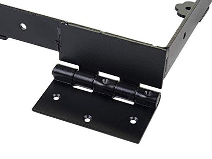 Nuvo Iron Gate Corner Frame Brace Kit, Black, 1 Count (Pack of 1)
