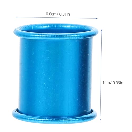 VICASKY 100Pcs Colorful Homing Pigeon Leg Bands Lightweight Identification Rings for Pigeons Chickens Birds Easy Marking for Poultry Breeds Random Colors