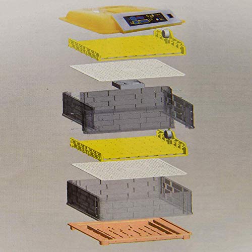 SUNCOO Digital 96 Egg Incubator for Hatching Eggs with Automatic Turner Intelligent Temperature & Humidity Control for Chicken Ducks Goose Birds Hatching Poultry Hatcher W/Three Output Channels