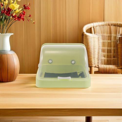 Chick Brooder Box with Tricolor Adjustable Heating System and Enhanced Air Circulation for Quail and Bird Eggs, Plastic and Thermal Insulation Cotton Material, Suitable for Home
