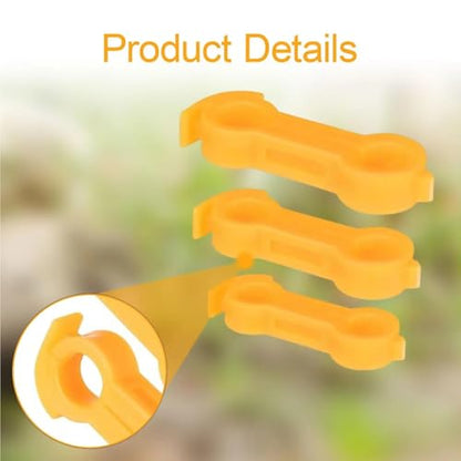 Chicken Leg Bands 60x Baby Chick Splay Leg Hobble Brace 3 Sizes Clip On Foot Rings Poultry Bands Ties for Bantam Ducks Bird Pigeon Quails