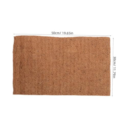 UKCOCO 4pcs Washable Chicken Nesting Pads Soft Nonslip Nesting Box Liners for Chicken Coop Reusable Laying Mats Natural Coconut Pads for Hens