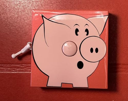 Pig Tape Measure (5 feet) for Crochet, Cloth Measuring, Sewing, Tailor Fabric Measurements, Body Measuring