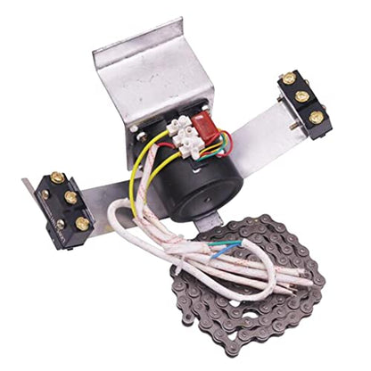 Automatic Egg Turning System Set Chain Industrial Accessories Synchronous Motor Gear Iron Reliable Suitable for Ha