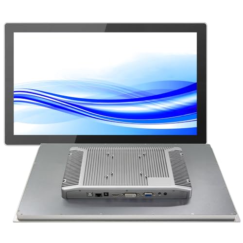 GreenTouch 15.6 Inch High Resolution Embedded Touch Screen Industrial Monitor, Front IP65 Panel Rugged Metal Case Display - 1920x1080 - size: 15.6 IN