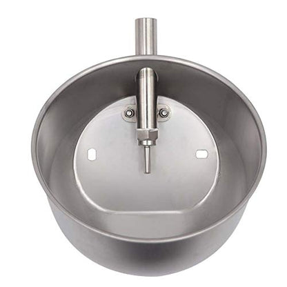 Stainless Steel Automatic Pig Waterer System Automatic Waterer for Pig Water Bowl Heavy Duty (L)