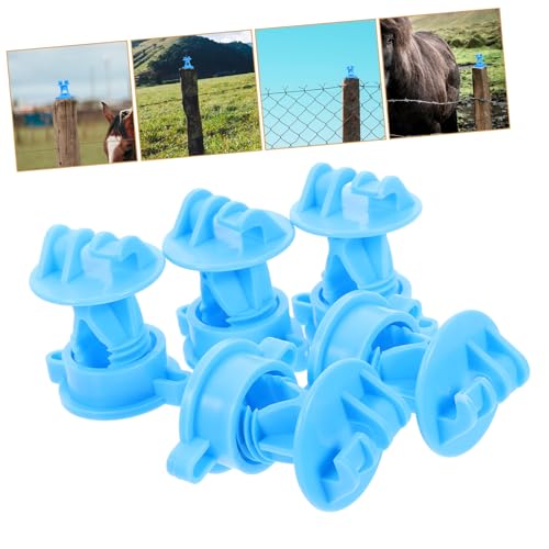 Abaodam 50pcs Electric Fence Insulators Wire Insulators for Farm Fencing Lightweight Material for Livestock Craftsmanship for and Yards