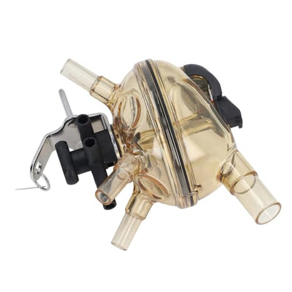 AMONIDA 320CC Milking Claw, Food Grade PSU Stainless Steel Milk Collector, Air Shut Off Valve Collector for Milking, Ideal for Cow Machine Replacement