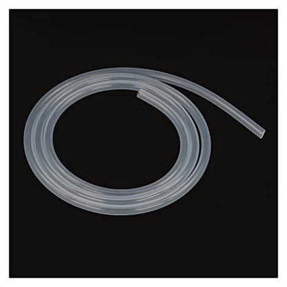 Eastrans 3/8" ID Silicone Tubing, Food Grade 3/8" ID x 1/2" OD Flexible Pure Silicone Hoses High Temp for Home Brewing,10 Feet Length - size: 3/8" ID x 1/2" OD, style: 10 feet