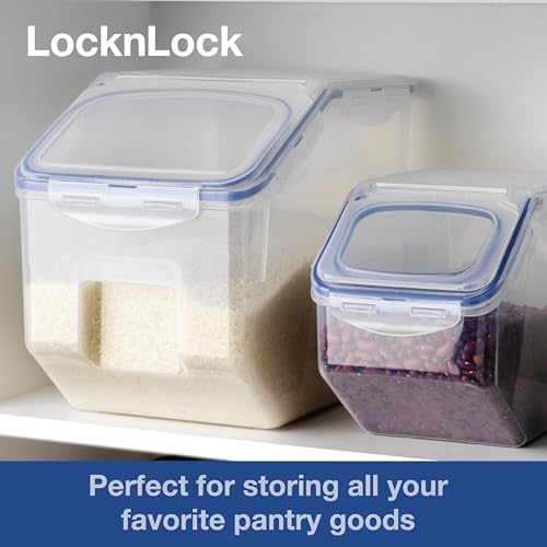Lock & Lock Bulk Storage Bins Food Storage Container with Wheels (50.72-Cup) - size: 50.72-Cup