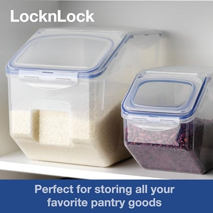 Lock & Lock Bulk Storage Bins Food Storage Container with Wheels (50.72-Cup) - size: 50.72-Cup