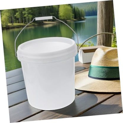 Airtight Food Grade Storage Bucket Thickened Plastic Container with Lid for Pet Food Livestock Feed Water and More Multi Use Sealed Bucket for Home and Outdoor
