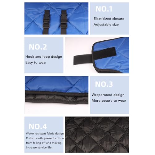 Tbest Calf Blanket Thickened Oxford Cloth Windproof Winter Warm Clothes Calf Saver Coat for Livestock Belly Protecting BlanketCalf Premium This Oxford Cloth is Blanket Weather