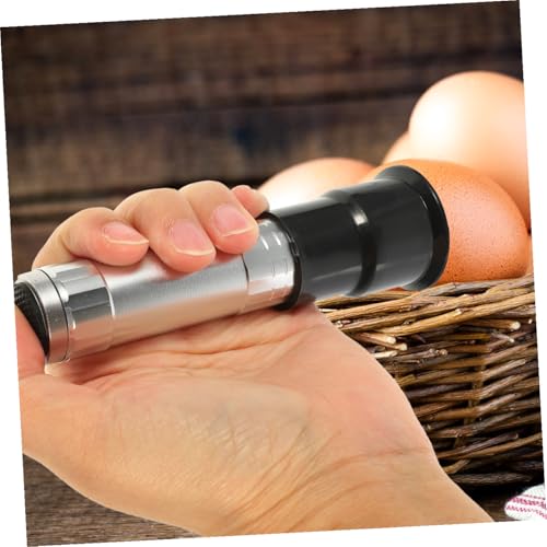 BESPORTBLE Portable Egg Candler Lamp for Poultry Incubation Lightweight Durable Design with Bright Led Light for Egg Development Monitoring