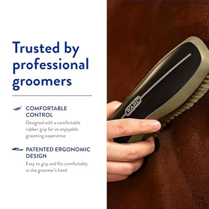 WAHL Professional Animal Equine Soft Body Horse Brush - Black