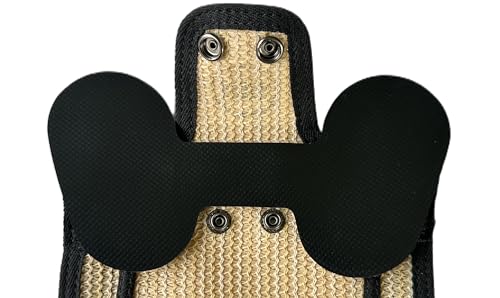 DOWN UNDER OUTDOORS 2 Pack Small Chicken Saddles for Bantams and Young Birds, Includes Shoulder Covers (Sand Mesh)… - color: Sand Mesh