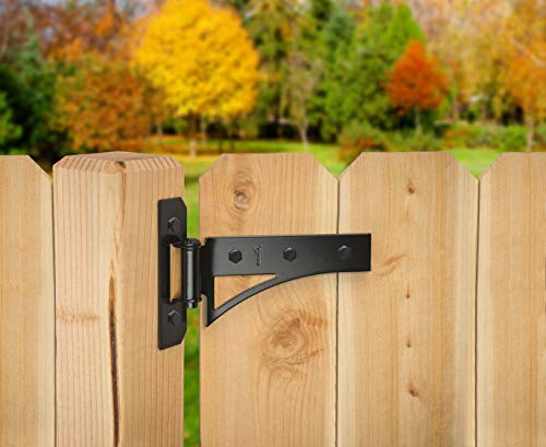 National Hardware Transitional Gate Kit N109-314 with Gate Latch, Gate Hinges, and Gate Pull