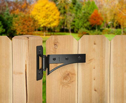 National Hardware Transitional Gate Kit N109-314 with Gate Latch, Gate Hinges, and Gate Pull