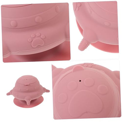 TOYANDONA Puppy Milk Feeder Bowl Silicone Feeder for Newborn Pets Cat Hamster Nurser