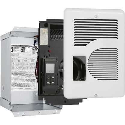 Cadet Energy Plus Wall Heater Complete Unit With Built-in Digital Thermostat (Model: CEC163TW, Part: 65215), 5460/5120/3410 BTU, 240/208/120 Volt, 1600/1500/1000 Watt, White