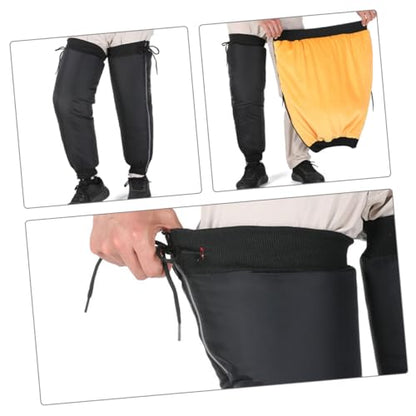 Thermal Calf Sleeves for Hiking Waterproof Leg Gaiters Snowproof for Cold Weather