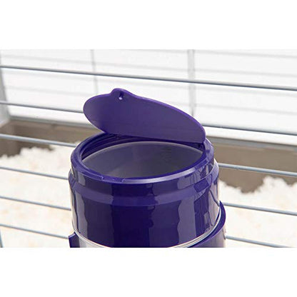 Lixit® Lever Valve Top Fill No Drip Water Bottles for Rabbits, Chinchillas, Ferrets, Guinea Pigs and Adult Rats (Purple (Pack of 1), 16 Ounce) - color: Purple (Pack of 1), size: 16 Ounce
