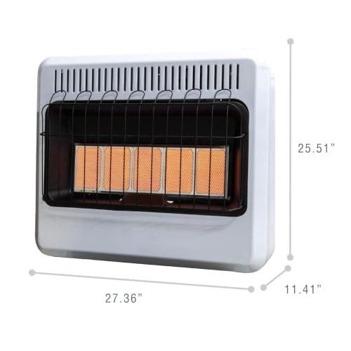 Mr. Heater 30,000 BTU Vent Free Radiant Dual Fuel Heater