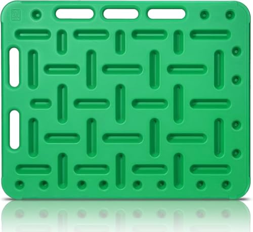 Livestock Sorting Panel with Paddle, Animal Guide Board, Sturdy and Lightweight for Pig Hog Cattle Sheep Goat - color: Green