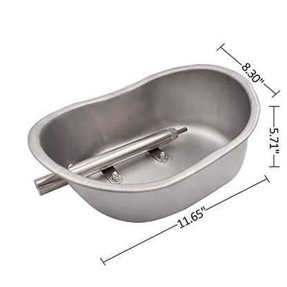 Stainless Steel Automatic Pig Waterer System Automatic Waterer for Pig Water Bowl Dog Hog Sow, Wall Mounted Waterers