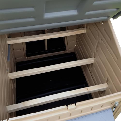 Formex Snap Lock Large Chicken Coop Backyard Hen House 4-6 Large 6-12 Bantams - style: Large Coop