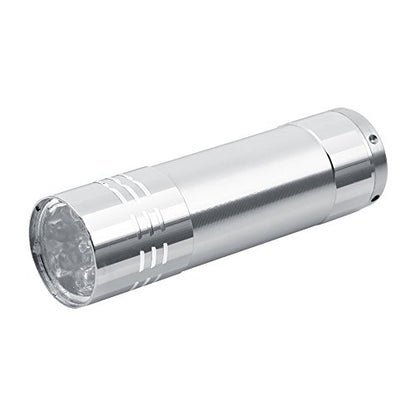Egg Candler Tester, LED Light for Observing Egg Development, Simple to Use and Portable, EnergySaving, Made with Aluminum Alloy, Versatile for All, with Plastic Cover, Hand (Silver