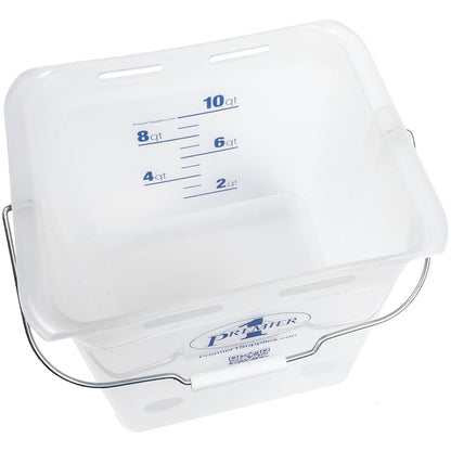 Premier 1 Lamb 'N' Goat Kid Prima Orphan Feeding Bucket (2.5 Gallon Square - 2 Holes) - size: 2.5 Gallon Square - 2 Holes