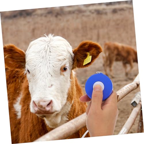 DOITOOL Portable Livestock Weight Tape Measure for Cattle Pig Horse and Goat Body Girth Measuring Tool High Accuracy Farm Animal Bust Measuring Tape