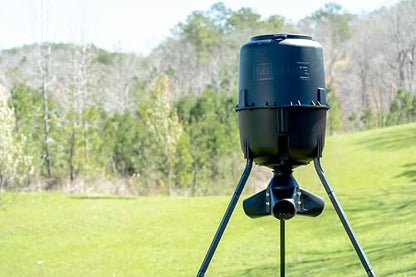 Moultrie Gravity Deer Feeder - Tripod Game Feeder - Easy Conversion Adapter - Protein Pellet Ready - Rugged No-Power Setup for Deer Management - style: 250 lb Capacity