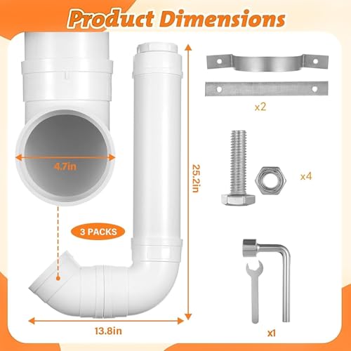 PVC Pipe Chicken Coop Feeder, Rat-Proof with Lid, Poultry Feeder (1 Pack) - color: 1pack